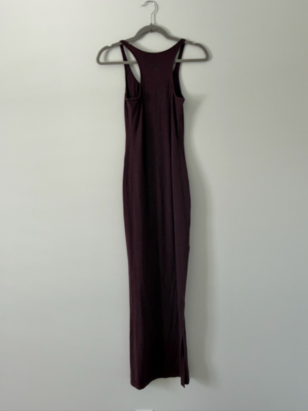 Lululemon Refresh Racerback Maxi Dress Heathered Bordeaux Drama Black Cherry 2 - Picture 2 of 8